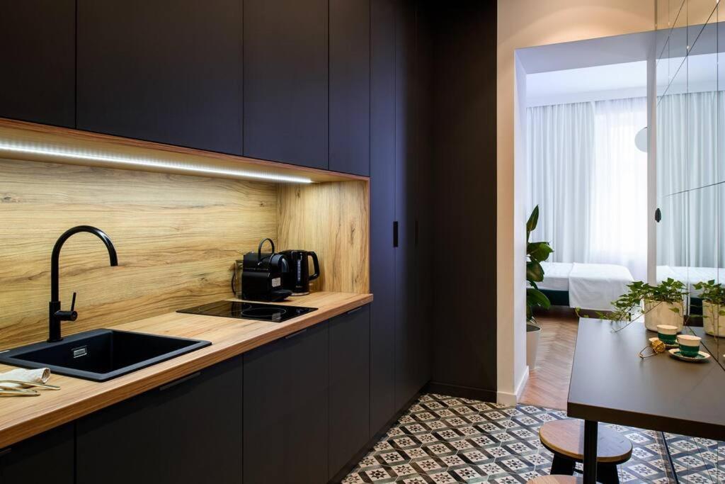 Apartamento Green Oasis In The Centre Cracovia Exterior foto