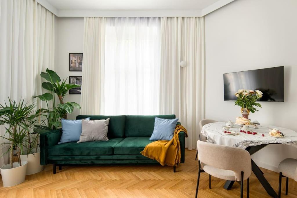 Apartamento Green Oasis In The Centre Cracovia Exterior foto
